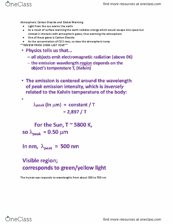 Environmental Science 3300F/G Lecture Notes - Lecture 4: Chlorofluorocarbon, Impact Crater, Continental Drift thumbnail