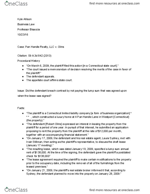 33:620:301 Lecture Notes - Lecture 4: Real Estate Broker, Financial Statement thumbnail