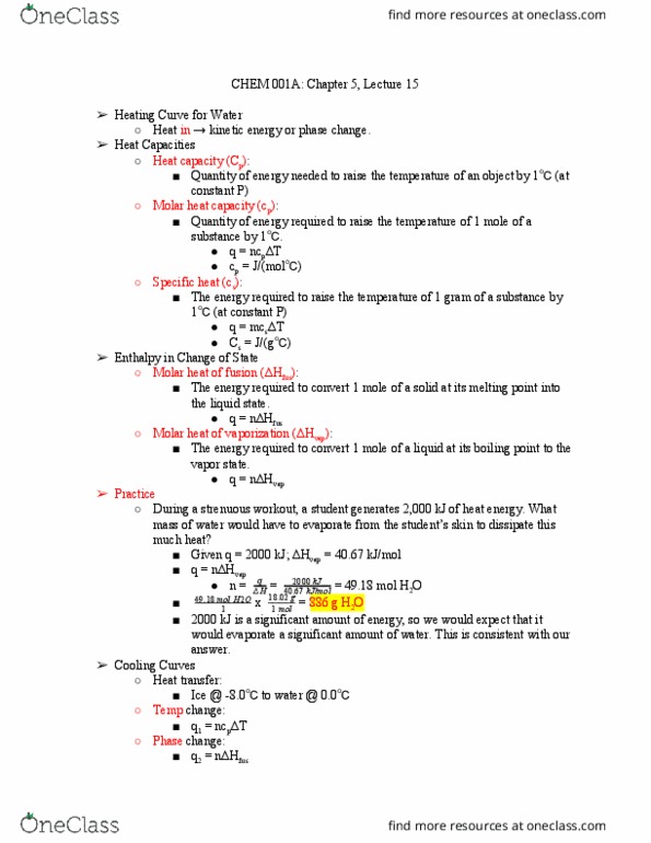 CHEM 001A Lecture Notes - Lecture 15: Joule, Heat Transfer, Jmol thumbnail