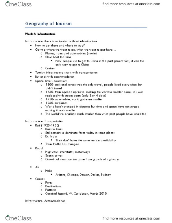 Geography 2144A/B Lecture Notes - Lecture 6: Carnival Legend, Still Remains, Incheon International Airport thumbnail