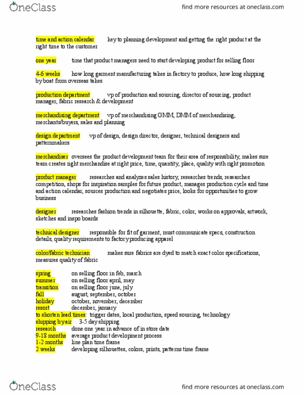 FM 244 Lecture 2: FM 244 Week 2- Time & Action Calendar thumbnail