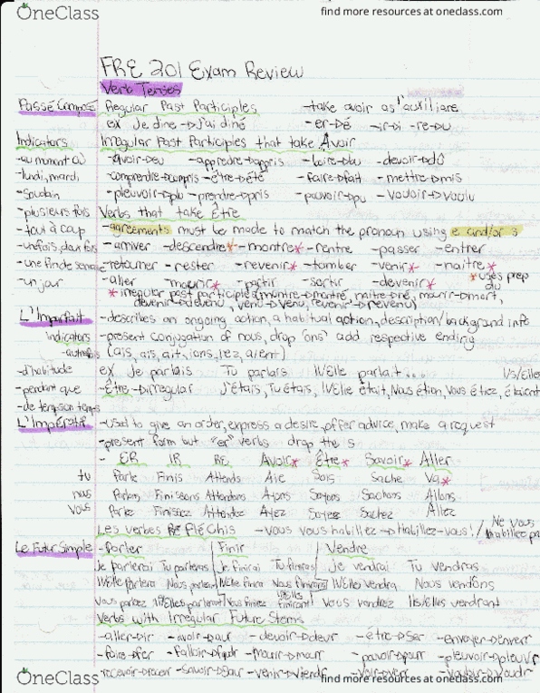 FRE 201 Study Guide Fall 2017 Final Rtq Ic4 FRE 201 Study Guide Fall 2017 Final Rtq Ic4