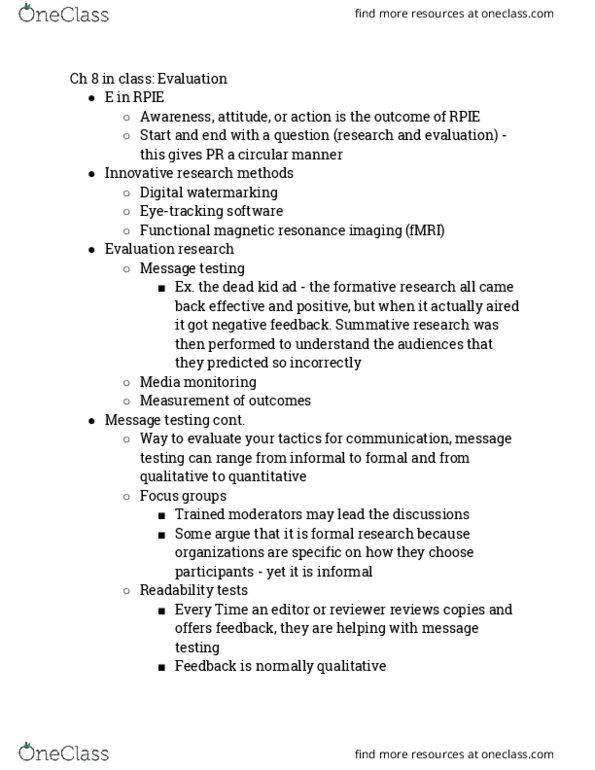 P R 220 Lecture Notes - Lecture 8: Functional Magnetic Resonance Imaging, Digital Watermarking, Media Monitoring thumbnail