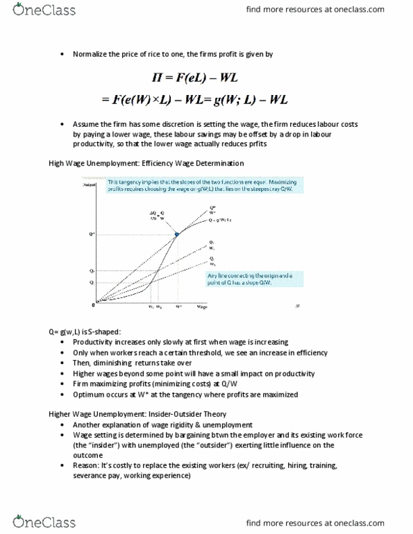 LABRST 3A03 Lecture Notes - Lecture 12: Diminishing Returns thumbnail