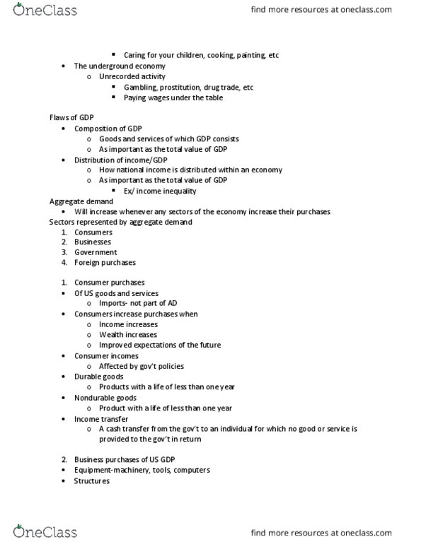 ECON 2D03 Lecture Notes - Lecture 12: Black Market, Aggregate Demand thumbnail