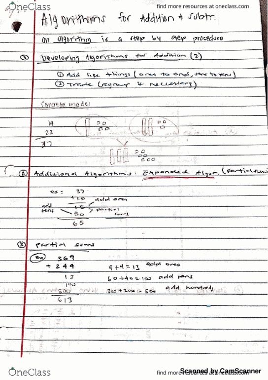 EDME 110 Lecture 9: Mted 110 - addition & subtractioin Algroithms thumbnail