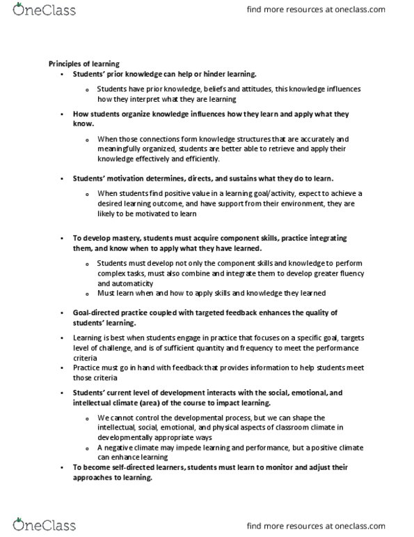 NURS103 Lecture Notes - Lecture 7: Degree Of Difficulty, Nursing Process, Health Informatics thumbnail