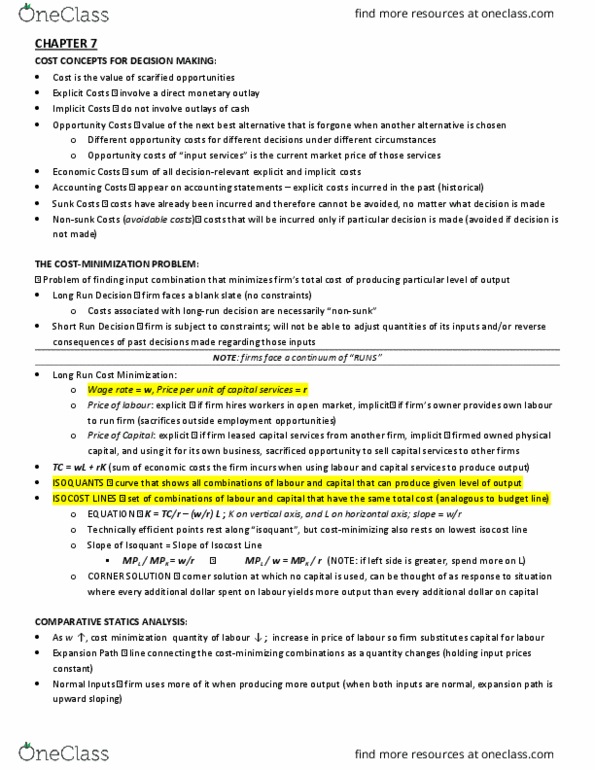 Economics 2150A/B Lecture Notes - Lecture 17: Excise, Glossary Of Partner Dance Terms, Economic Rent thumbnail