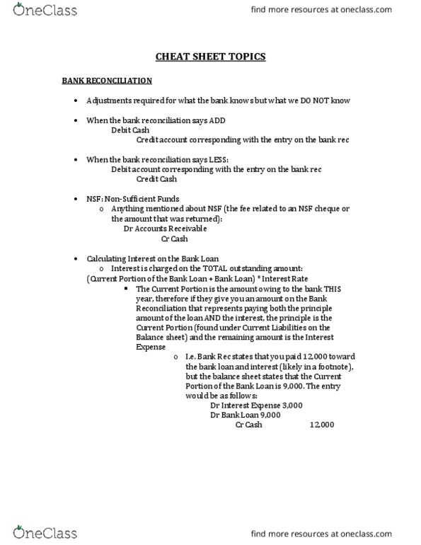 Economics 2150A/B Lecture Notes - Lecture 12: European Cooperation In Science And Technology, Retained Earnings, Historical Cost thumbnail