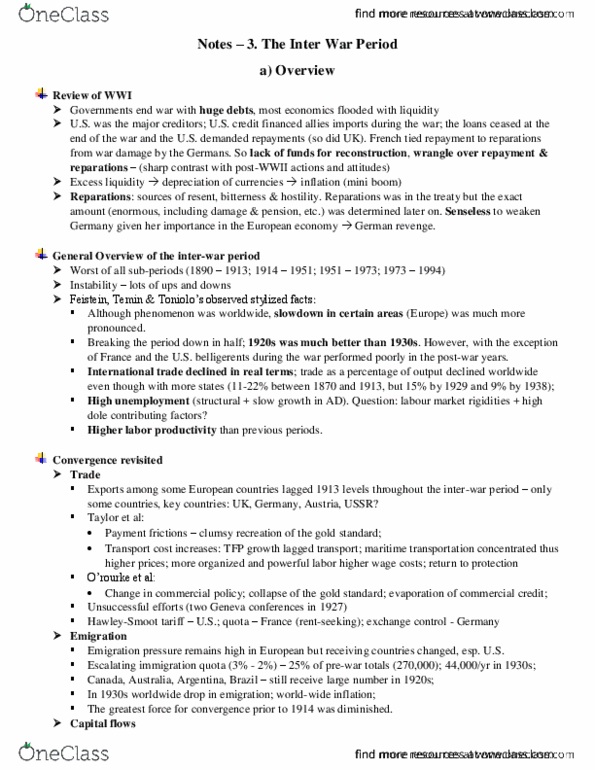 ECO342Y1 Lecture Notes - Lecture 18: Economic Inequality, Government Spending, Foreign Exchange Controls thumbnail