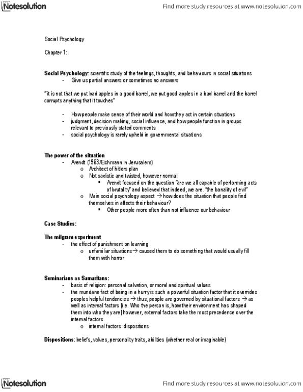 PSYC 215 Chapter : Social Psychology Study GUide-- book.docx thumbnail