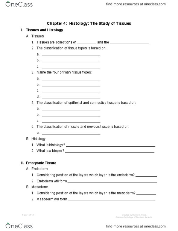 01:119:127 Chapter Notes - Chapter 4: Microvillus, Nervous Tissue, Desmosome thumbnail