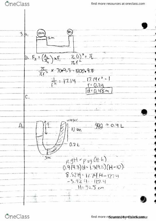 PHYS 101 Lecture 4: Practice Problems, Pascal's Principle, and Hydraulic Lifts thumbnail