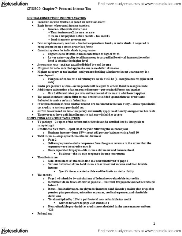 FIN 502 Chapter Notes - Chapter 7: Hectare, Cash Flow, Discount Window thumbnail