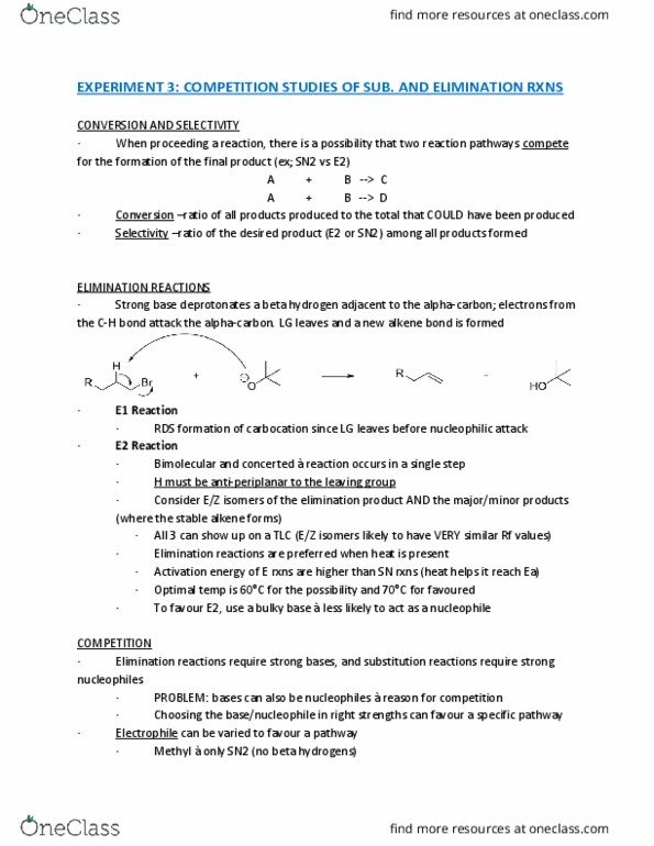 CHM 2123 Lecture Notes - Lecture 3: Vapor Pressure, Protic Solvent, Butene thumbnail