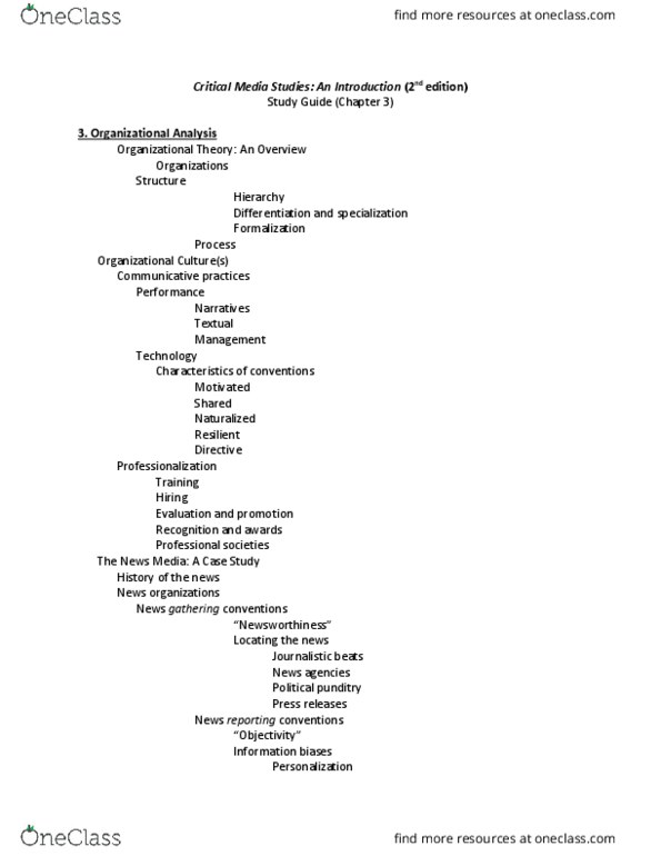 PSYC37H3 Lecture Notes - Lecture 15: Personalization thumbnail