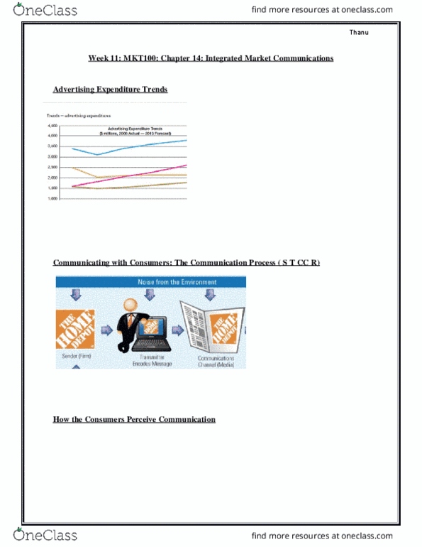 MKT 100 Lecture Notes - Lecture 11: Marketing, Personal Selling thumbnail