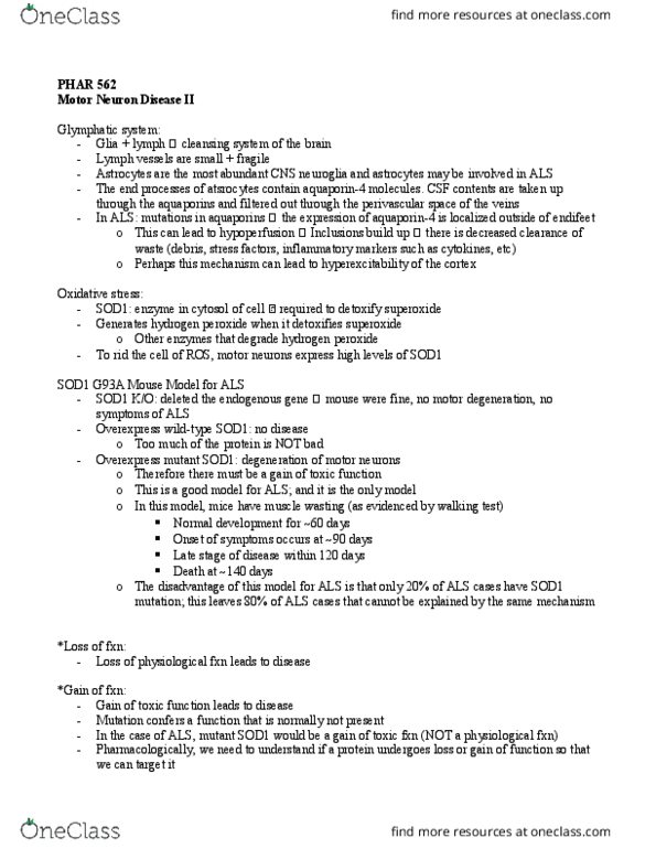PHAR 562 Lecture Notes - Lecture 23: Statistical Power, Spliceosome, Effect Size thumbnail