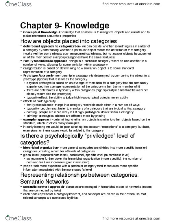 PSYC 2230 Chapter Notes - Chapter 9: Motor Cortex, Mirror Neuron, Artificial Neural Network thumbnail