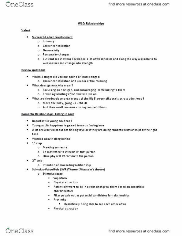 PSY 402 Lecture Notes - Lecture 8: Voluntary Childlessness, Role Reversal, Sandwich Generation thumbnail