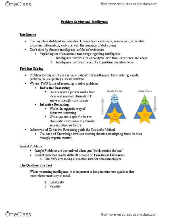PSYCH 1X03 Lecture Notes - Lecture 6: Standard Deviation, Cognitive Development, Twin thumbnail