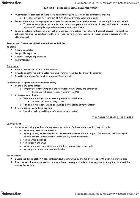 AYB250 Lecture Notes - Lecture 7: Salary Packaging, Average Weekly Earnings, Corporations Act 2001 thumbnail