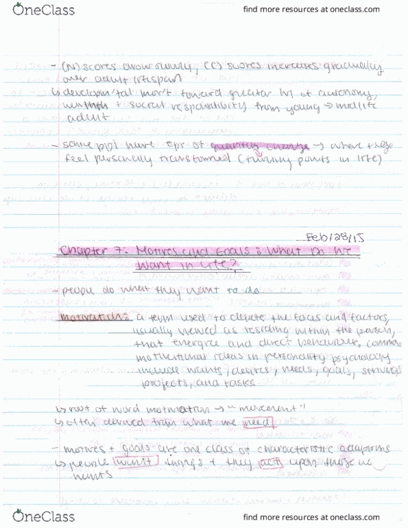 PSYB30H3 Chapter Notes - Chapter 7: Rur-5 Asroc, Telecommunications Services Of Trinidad And Tobago, Qtq thumbnail