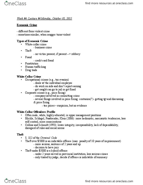 PSYC39H3 Lecture Notes - Lecture 4: Complex Instruction Set Computing, Payment Card, Mortgage Fraud thumbnail