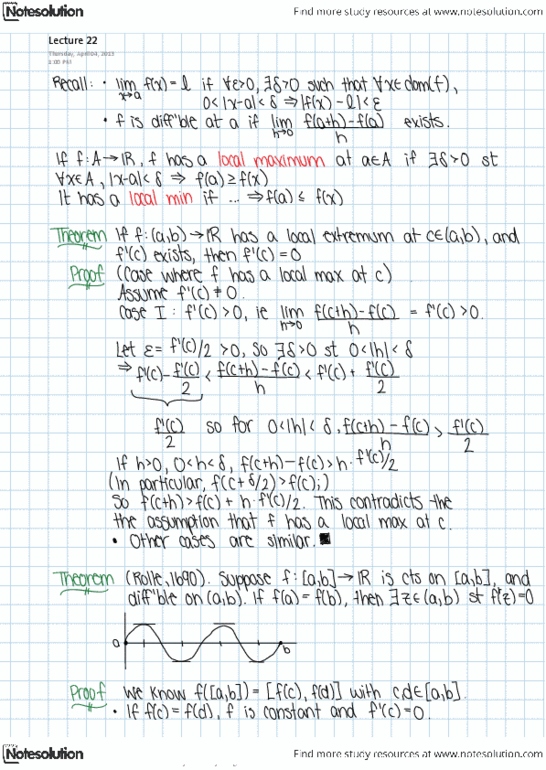 MAT 2125 Lecture Notes - Real Analysis thumbnail
