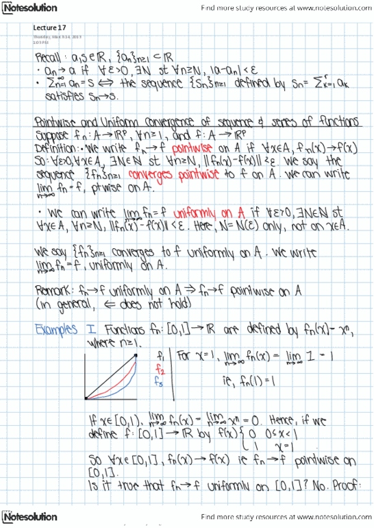 MAT 2125 Lecture Notes - Lecture 17: Real Analysis thumbnail