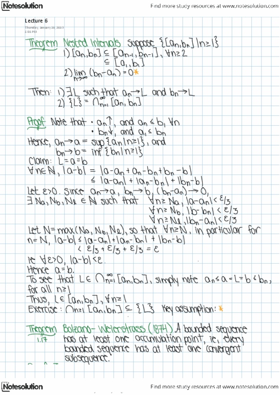 MAT 2125 Lecture Notes - Lecture 6: Real Analysis thumbnail