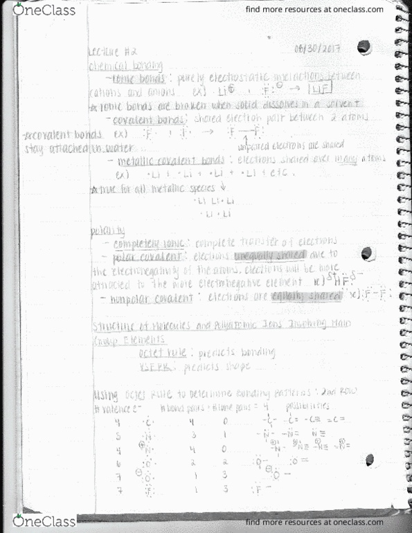 CHEM 201 Lecture Notes - Lecture 1: Old Irish thumbnail