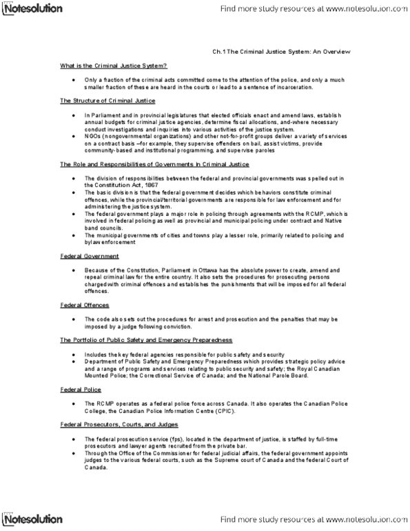 SOC209H5 Chapter Notes -Summary Offence, Indictable Offence, Pyramid Scheme thumbnail