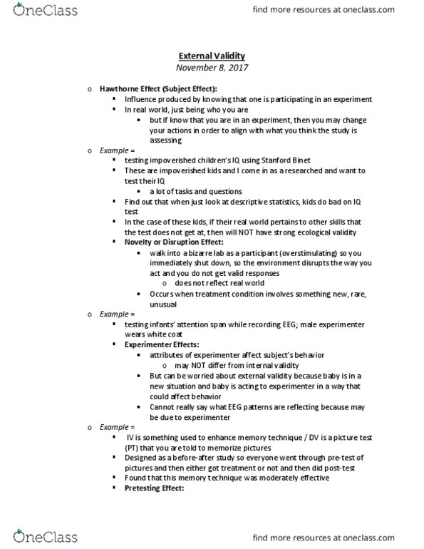 PSY30160 Lecture Notes - Lecture 6: Stanford–Binet Intelligence Scales, Seasonal Affective Disorder, Intelligence Quotient thumbnail