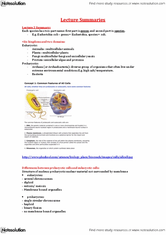 BMS1021 Lecture Notes - Large Intestine, Antibody, Immune System thumbnail