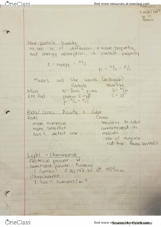 PHYSICS 235 Lecture Notes - Lecture 41: Honda H Engine thumbnail