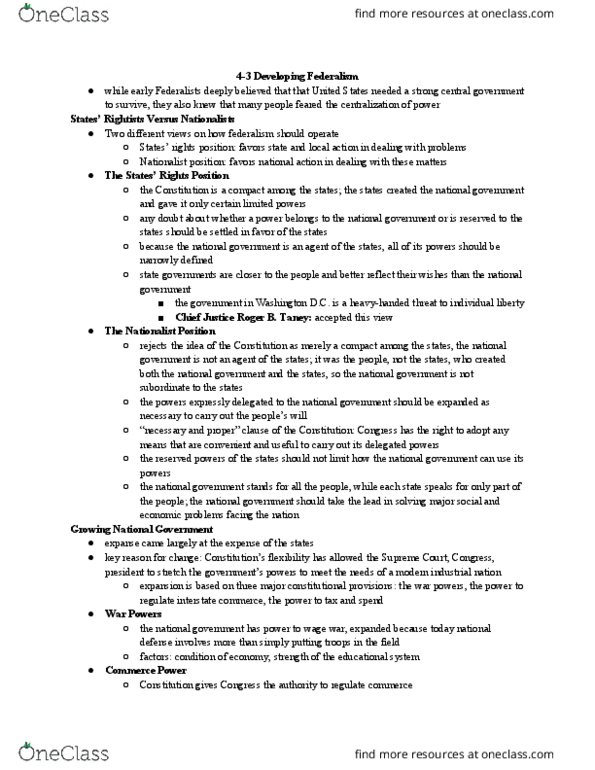 HILD 2A-B-C Chapter 4-3: 4-3 Developing Federalism thumbnail