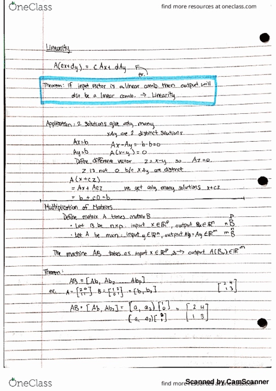 MATH 415 Lecture 4: Linearity thumbnail