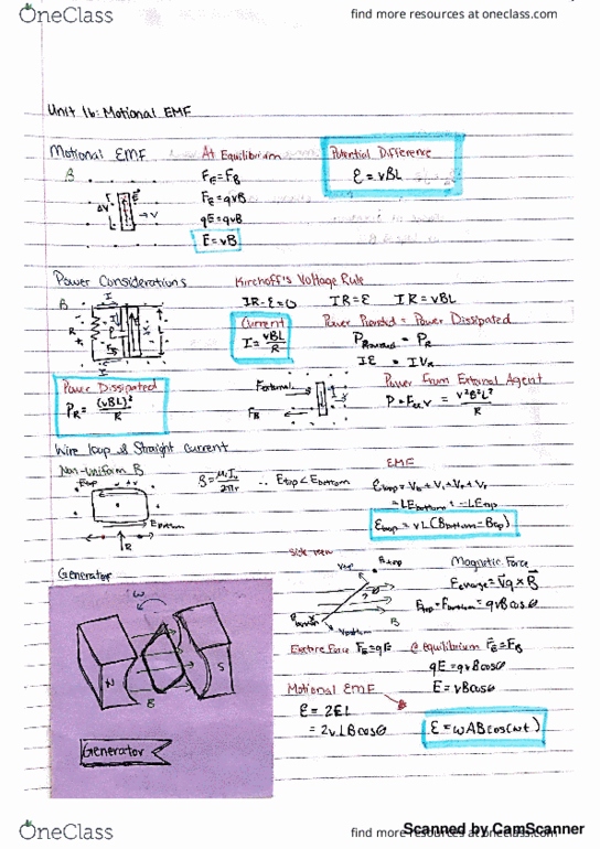 PHYS 212 Lecture 16: Motional EMF thumbnail