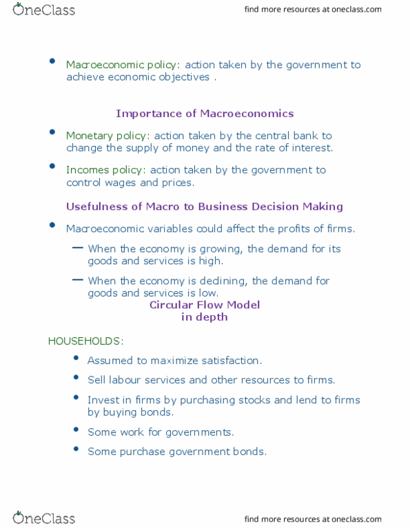 Public Administration - Municipal BUS400 Lecture Notes - Lecture 4: Incomes Policy thumbnail