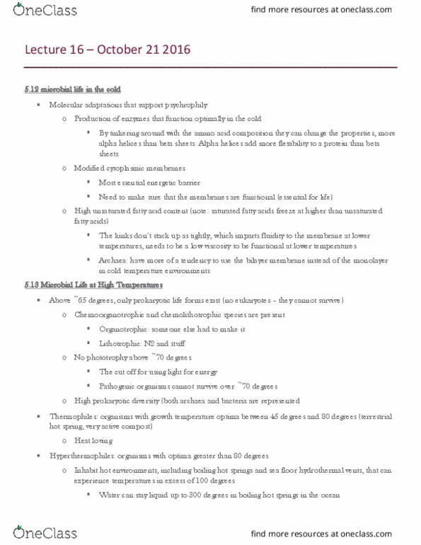 MBIO 1010 Lecture Notes - Lecture 16: Water Balance, Aureus, Great Salt Lake thumbnail