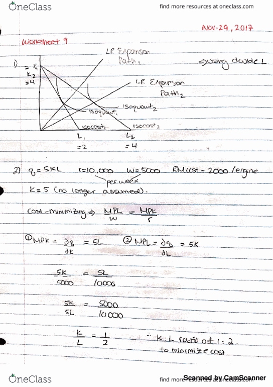 ECO204Y5 Lecture 9: eco24 tutorial worksheet 9 thumbnail