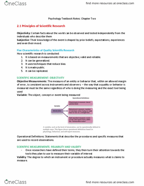 PSYA01H3 Chapter Notes - Chapter 2: Falsifiability, Demand Characteristics, Hawthorne Effect thumbnail