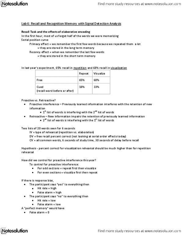 PSY100Y5 Lecture Notes - Illusory Correlation, Humanistic Psychology, Peak Experience thumbnail