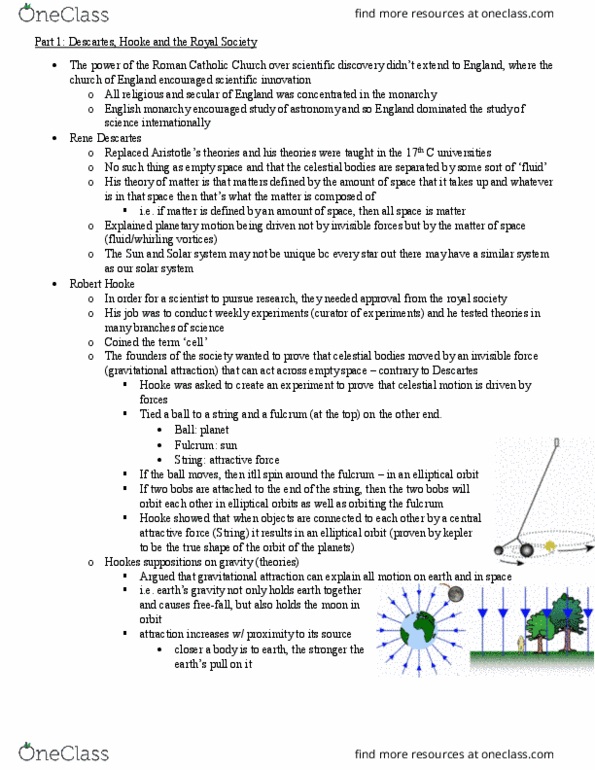 NATS 1745 Lecture Notes - Lecture 8: Robert Hooke, Telecom Enforcement Resource And Monitoring, Polymath thumbnail