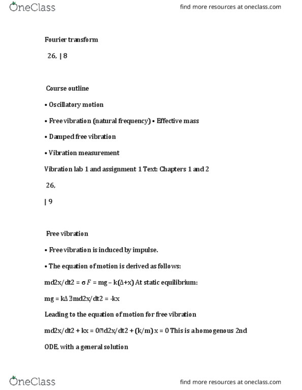 AER 403 Lecture Notes - Lecture 9: Inverse Trigonometric Functions thumbnail