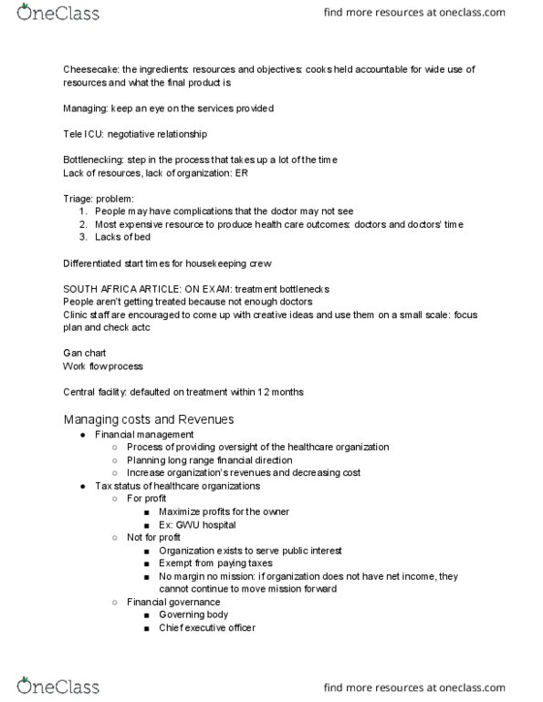 PUBH 3130 Lecture Notes - Lecture 4: Chief Financial Officer, Chief Executive Officer, Internal Auditor thumbnail