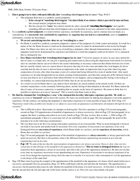 PHIL 2080 Lecture Notes - Irreversible Process, Ululation thumbnail