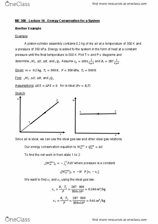 METEO 300 Lecture Notes - Lecture 16: Ideal Gas Law, Ideal Gas, State Variable thumbnail