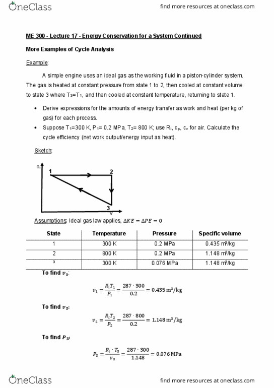 METEO 300 Lecture Notes - Lecture 17: Ideal Gas Law, Os T1000, Specific Volume thumbnail
